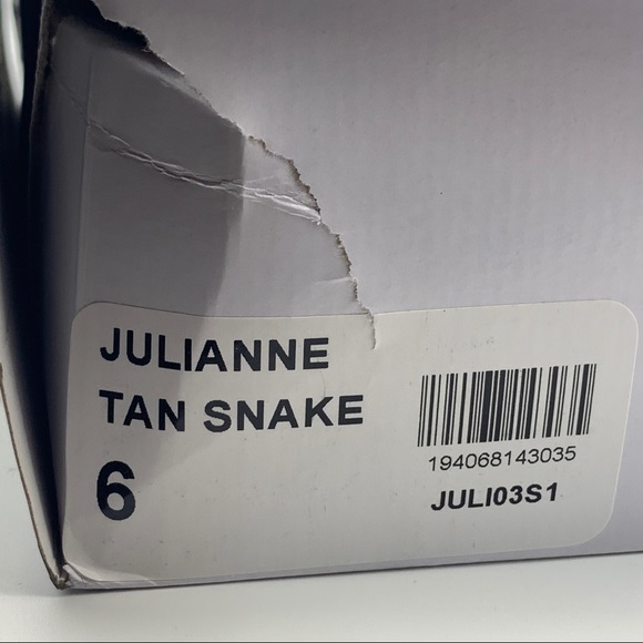 MAXSOLD Steve Madden Julianne Snake Print Block Heel Women's Boot - Picture 15 of 15